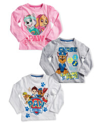 Children's Paw Patrol Sleeved Top
