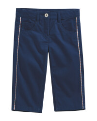 Children's Blue Cropped Trousers