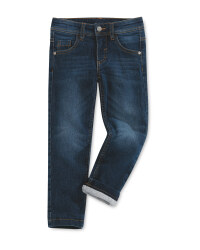 Children's Blue Black Thermojeans