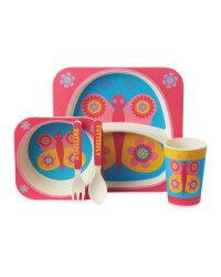 Children's Butterfly Dinner Set