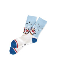 Children's Christmas Socks Penguin