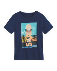 Children's Dark Blue T-Shirt