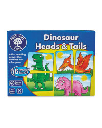Children's Dino Heads & Tails Game