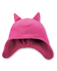 Children's Ear Flap Beanie - Magenta