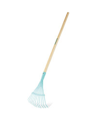 Children's Gardening Leaf Rake - Mint