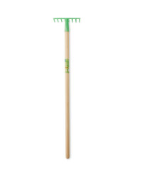 Children's Garden Rake - Green