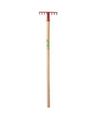 Children's Garden Rake - Red