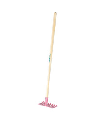 Children's Gardening Rake - Pink