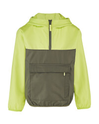 Children's Green Packable Mac