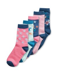 Lily & Dan Children's Mermaid Socks