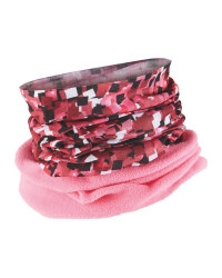 Children's Neck Warmer Fleece - Pink
