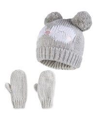 Children's Owl Hat/Gloves