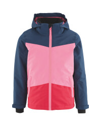 Crane Children's Ski Jacket - Blue/Pink