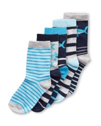 Lily & Dan Children's Shark Socks