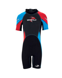 Children's Shorty Wetsuit - Red
