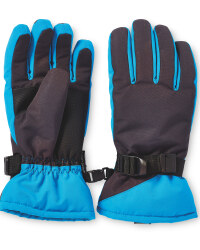 Children's Snowboard Gloves - Blue/Grey