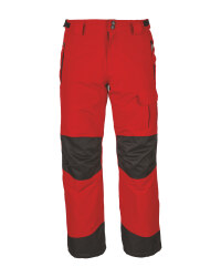 Children's Snowboard Trousers - Red