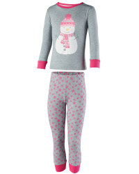 Children's Snowman Pyjamas