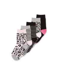 Children's Print Socks 5 Pack