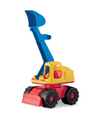 Children's Toy Digger - Yellow