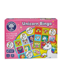 Children's Unicorn Bingo Game