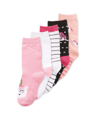 Children's Unicorn Socks 5 Pack