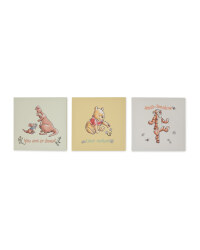Winnie The Pooh Canvas Set