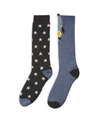 Children's Space Welly Socks