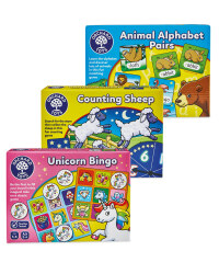 Alphabet, Sheep & Bingo Games