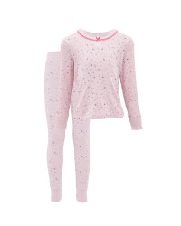 Children's Pink Stars Pyjamas