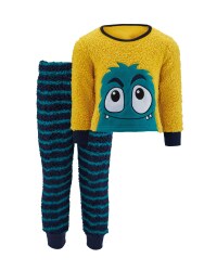 Children's Fleece Monster Pyjama Set