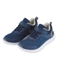 Children's Trainers - Grey/Blue