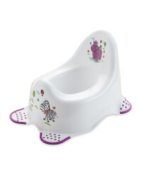 Childrens White Hippo Potty