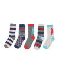 Lily & Dan Chill Cool Socks 5-Pack