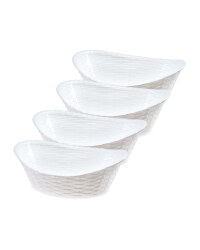 Chip Baskets - White