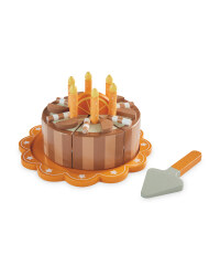 Choc Orange Wooden Birthday Cake
