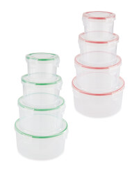 Round Clip Lid Storage