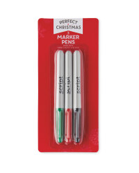 Christmas Metallic Marker Pack