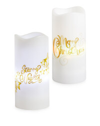 Christmas Festive Candle Projectors