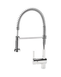 Chrome Spiral Kitchen Tap