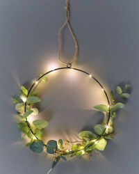 Circle Hanging Eucalpytus Wreath