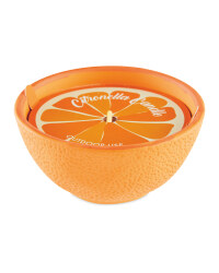 Orange Citronella Fruit Candle