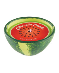 Watermelon Citronella Fruit Candle