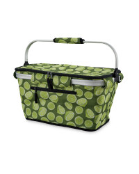 Citrus One-Handle Shopping Basket