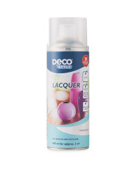 Clear Laquer Decorative Effect Spray