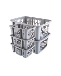 Clear Storage Basket Bundle