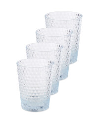Clear Picnic Tumblers 4 Pack