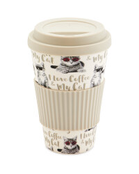 Coffee & Cat Travel Mug