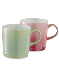 Coffee Cups 2 Pack - Purple/Green