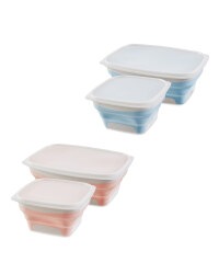 Collapsible Food Containers 2 Pack